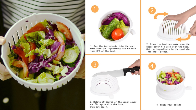 UNIFUN Salad Chopper Bowl, $12 with code VUVE2ACJ
